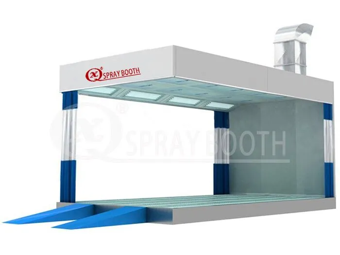 Cameră de lustruire a mașinilor Stație portabilă de pregătire Cabine de pulverizare a vopselei