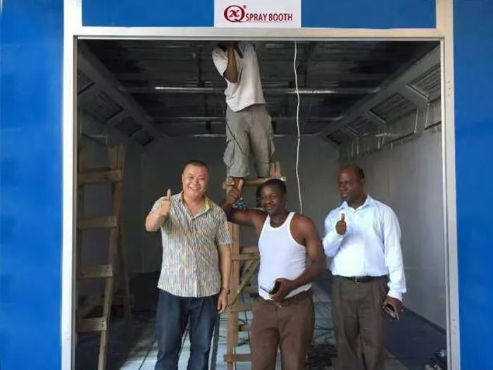 Commercial Spray Booth with Purification Machine high quality