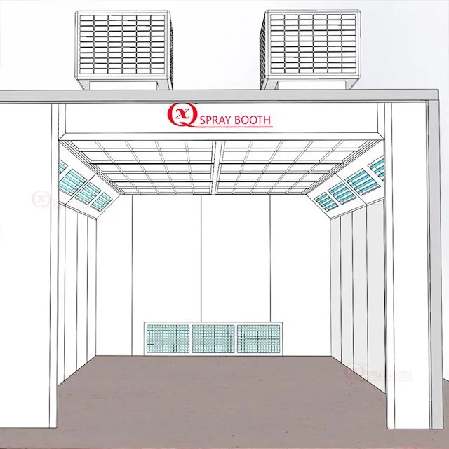 Custom Vehicle Spray Paint Booth price